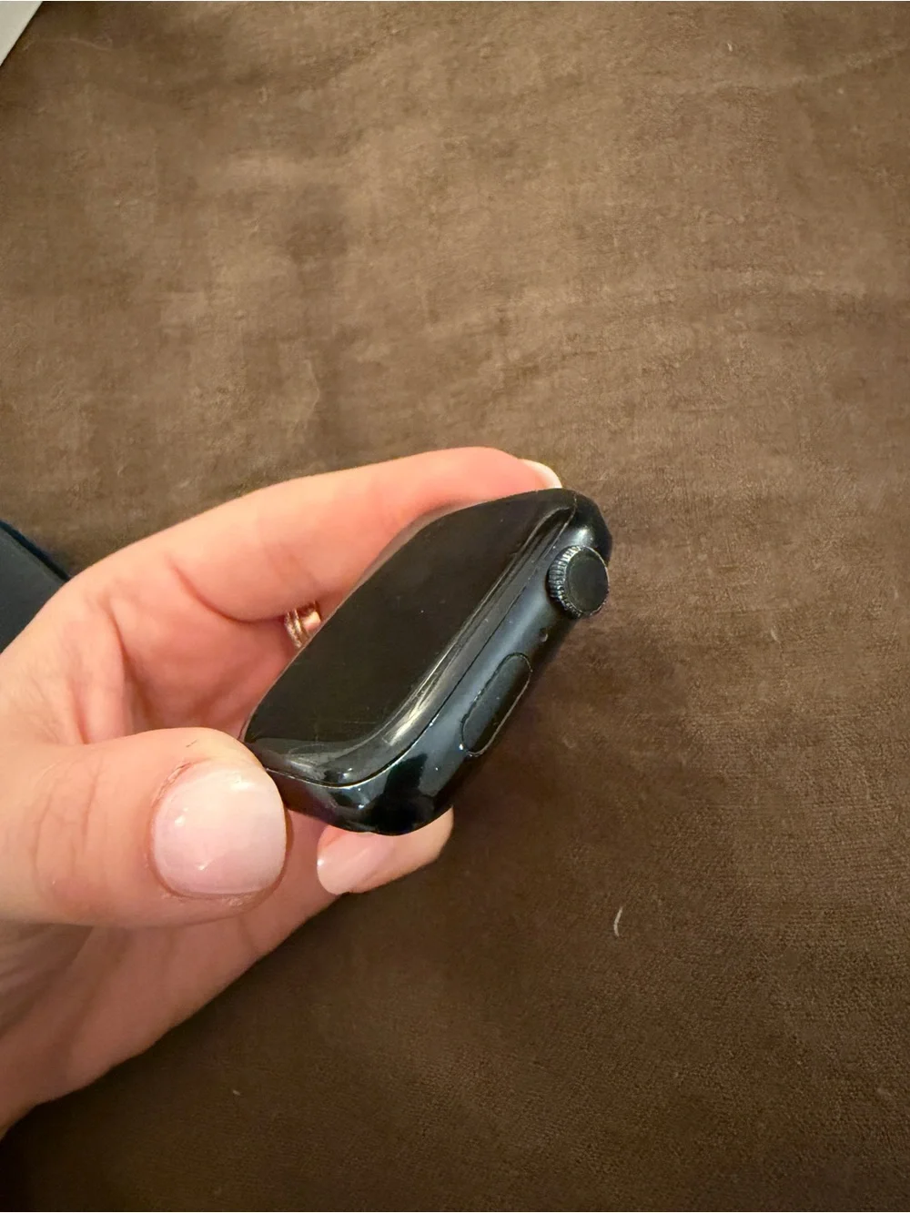 Apple Watch in Black with Black Case
